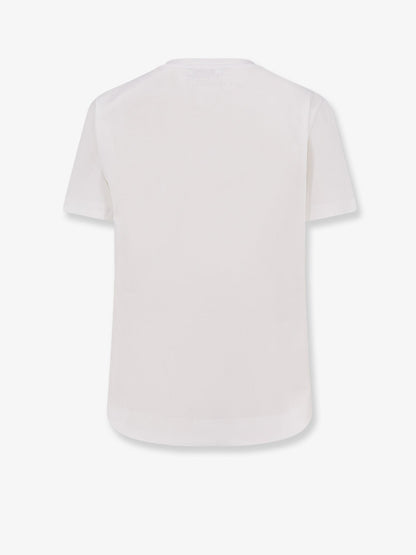Max Mara Donata cotton t-shirt - Bianco Ottico