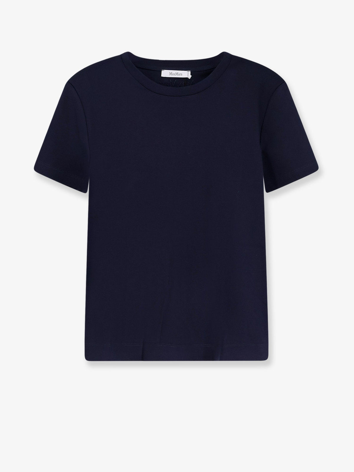 Max Mara Donata cotton T-shirt - Blu Marino