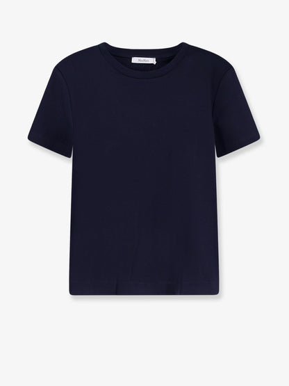 Max Mara Donata cotton T-shirt - Blu Marino