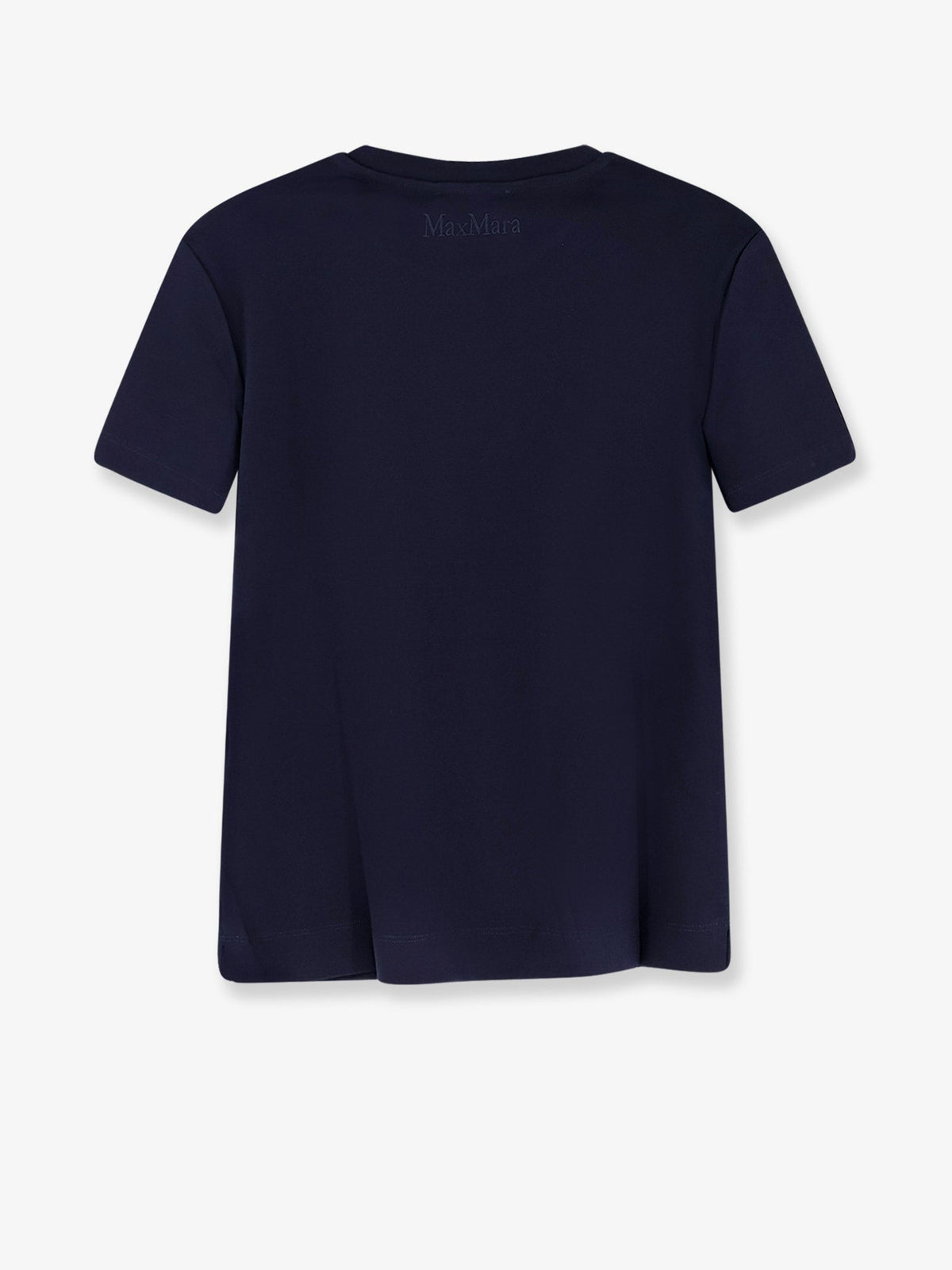 Max Mara Donata cotton T-shirt - Blu Marino