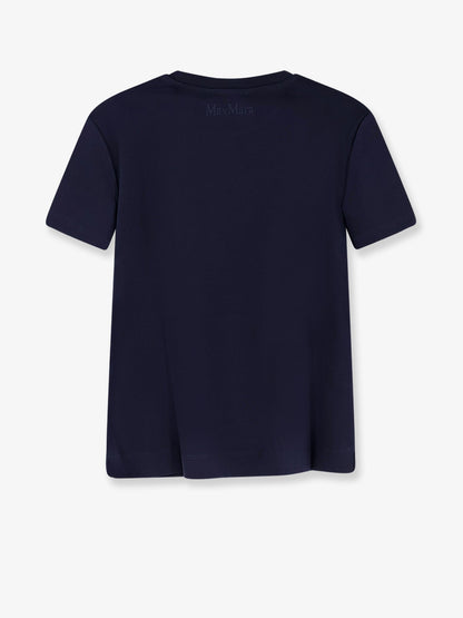 Max Mara Donata cotton T-shirt - Blu Marino