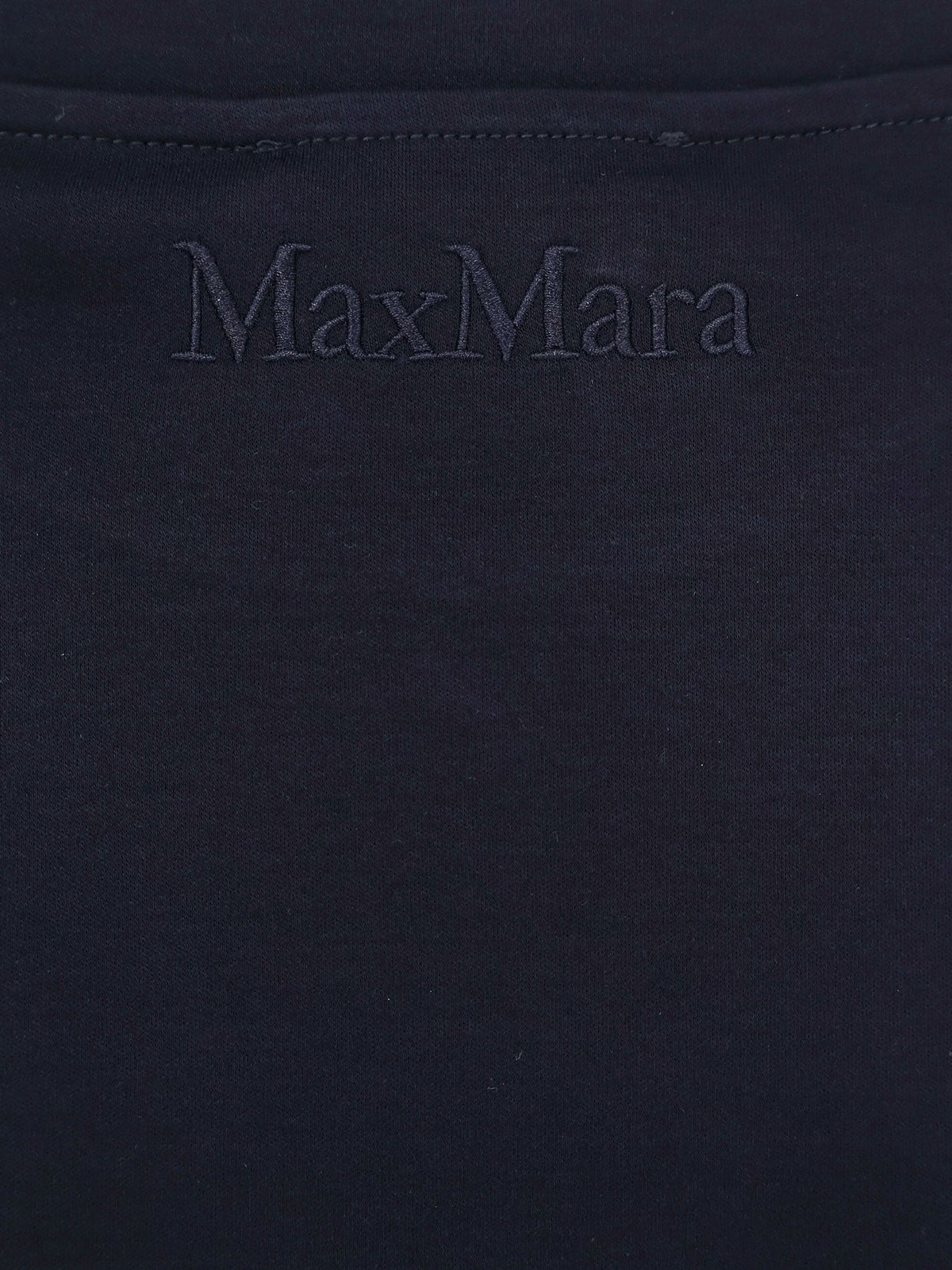 Max Mara Donata cotton T-shirt - Blu Marino