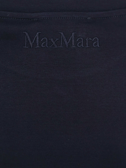 Max Mara Donata cotton T-shirt - Blu Marino