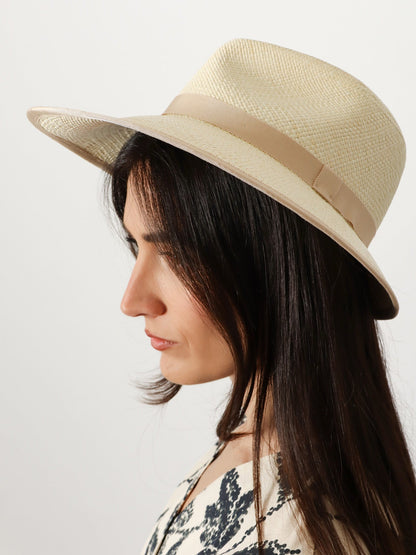 Max Mara Mxadolmen Panama Straw hat - Beige