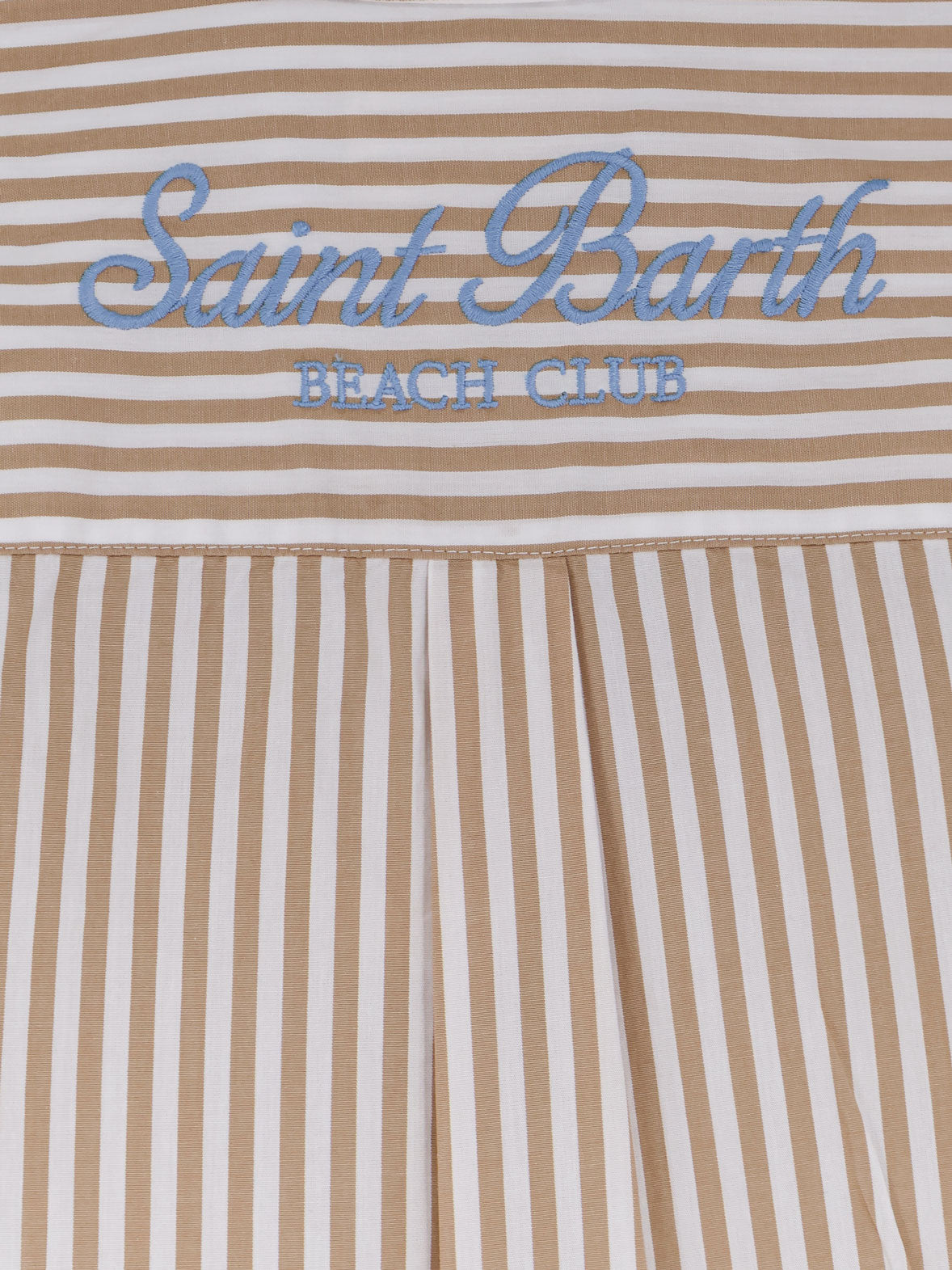 MC2 Saint Barth Brigitte striped cotton shirt - Stripes