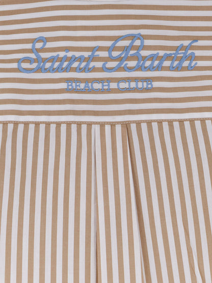 MC2 Saint Barth Brigitte striped cotton shirt - Stripes