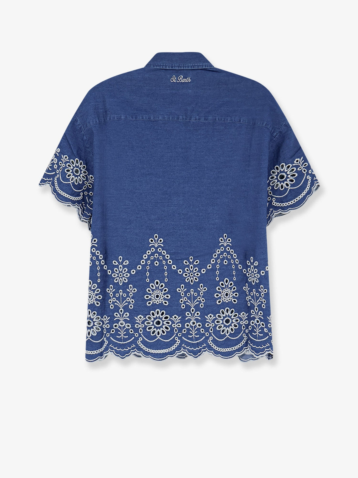 MC2 Saint Barth Clementine cotton shirt - Chambrayflower