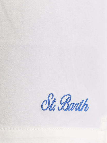 MC2 Saint Barth Comfort recycled nylon swim boxer shorts - Black
