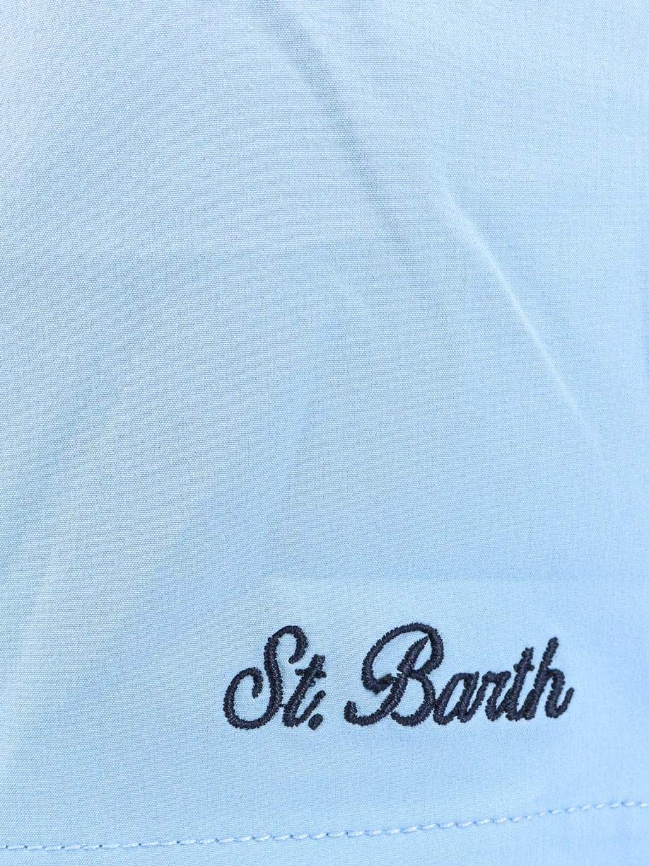 MC2 Saint Barth Comfort recycled nylon swim boxer shorts - Nero