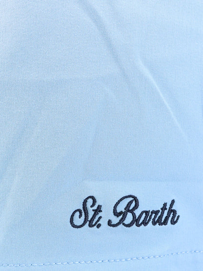 MC2 Saint Barth Comfort recycled nylon swim boxer shorts - Nero