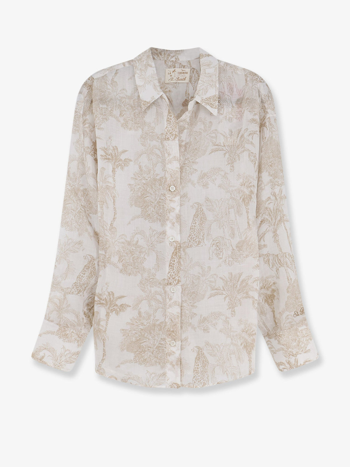 MC2 Saint Barth Cristal ramie shirt - Ramiejungleoceania