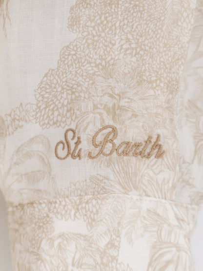 MC2 Saint Barth Cristal ramie shirt - Ramiejungleoceania