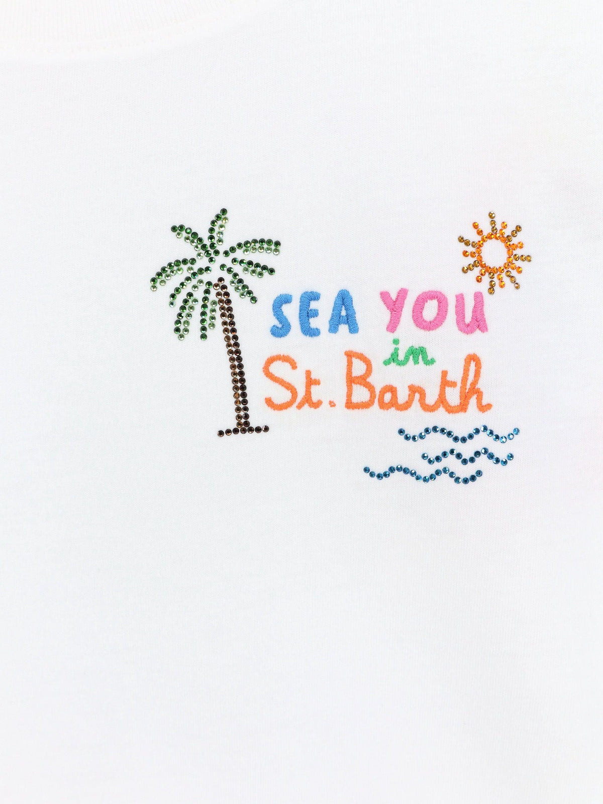 MC2 Saint Barth Emilie cotton T-shirt - White