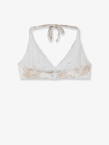 MC2 Saint Barth Gaia Bikini Top with Jungle Oceania print - Jungleoceania