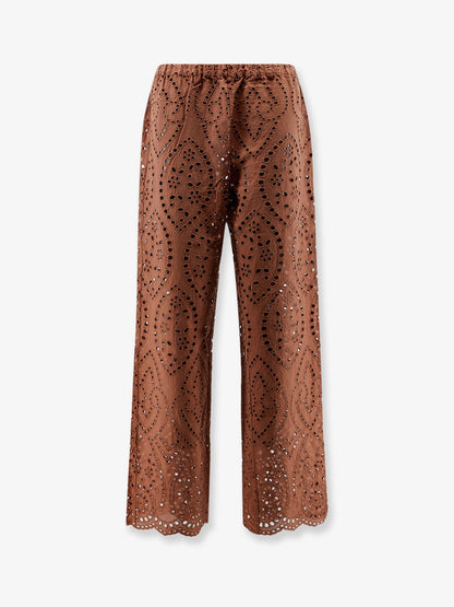 MC2 Saint Barth Inez sangallo lace trousers - Linewave