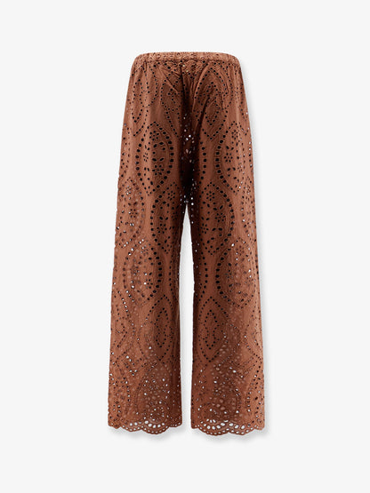 MC2 Saint Barth Inez sangallo lace trousers - Linewave