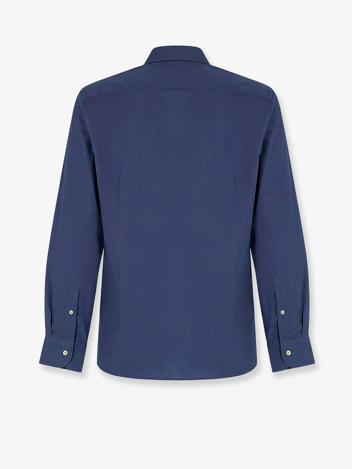 MC2 Saint Barth Ice cotton shirt with embroidered logo on the front - Blue Navy