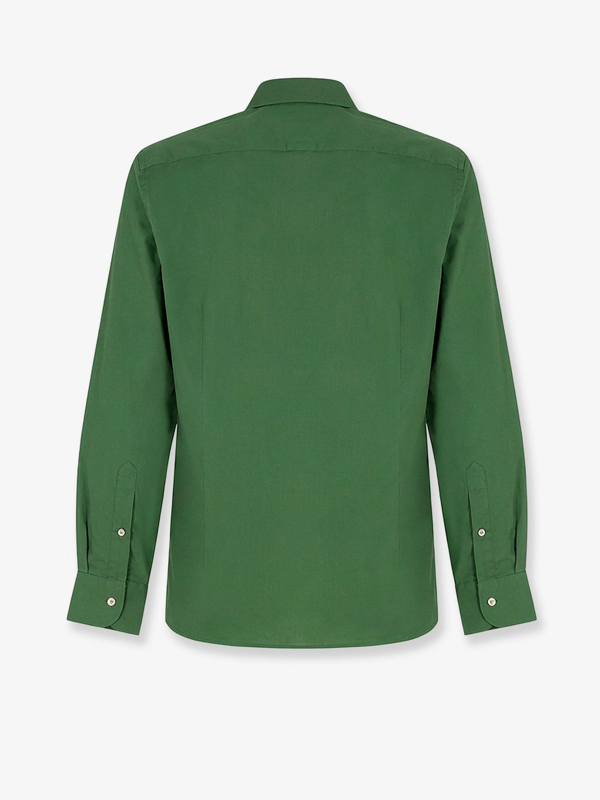 MC2 Saint Barth Ice cotton shirt with embroidered logo on the front - Military