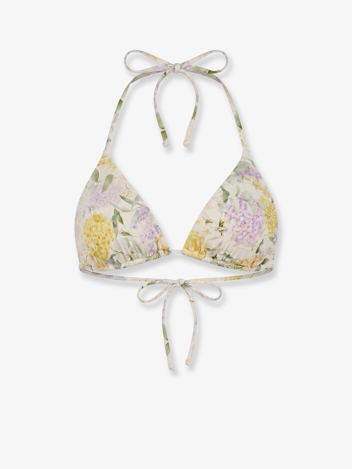 MC2 Saint Barth Leah Bikini Top with Lemony Flower print - Lemonyflower