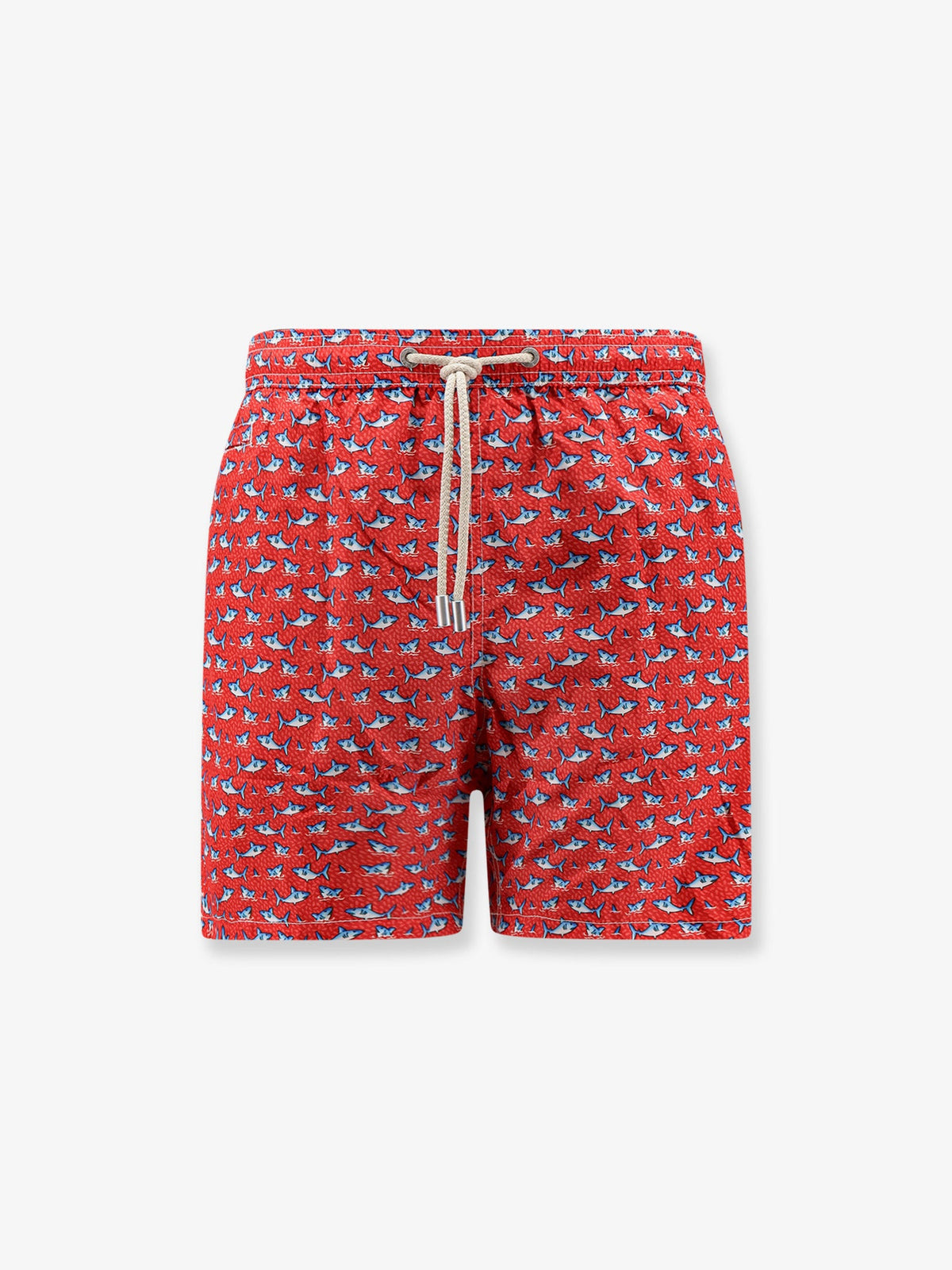 MC2 Saint Barth Recycled polyester swim trunks - Rosso