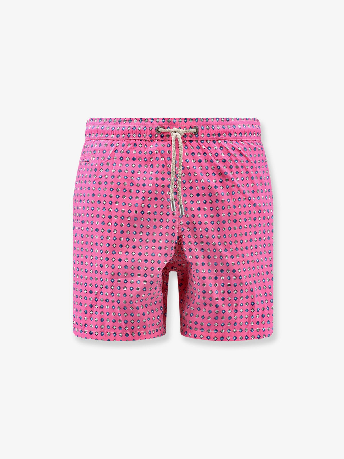 MC2 Saint Barth Nylon swim shorts with an all-over micro pattern - Rosa