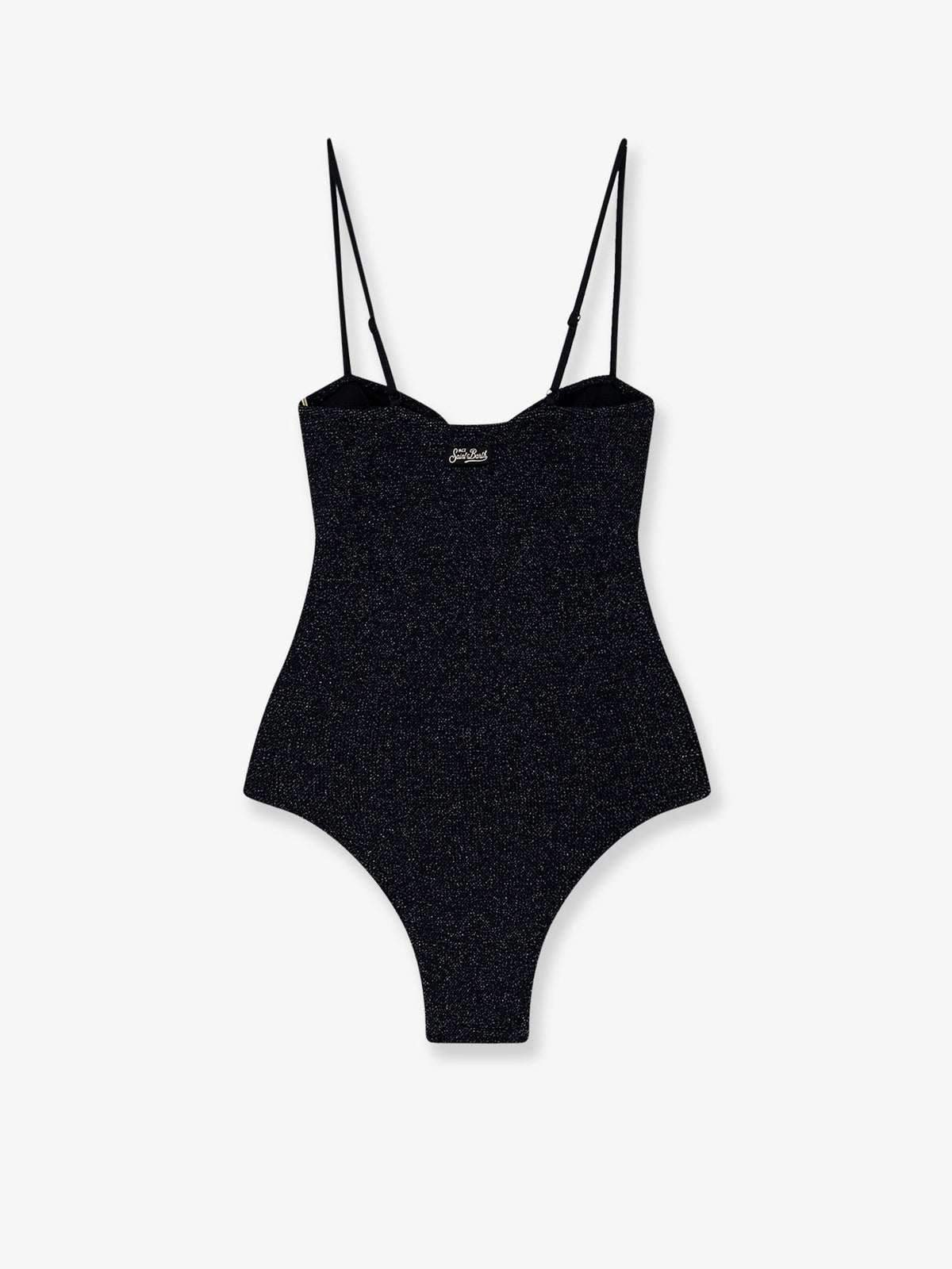 MC2 Saint Barth Medea one-piece lurex fabric swimsuit - Crinklelurex