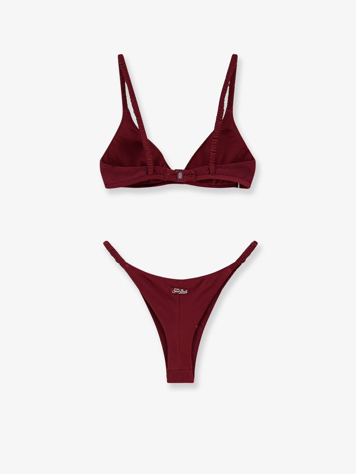 MC2 Saint Barth Moana nylon bikini - Bordeaux