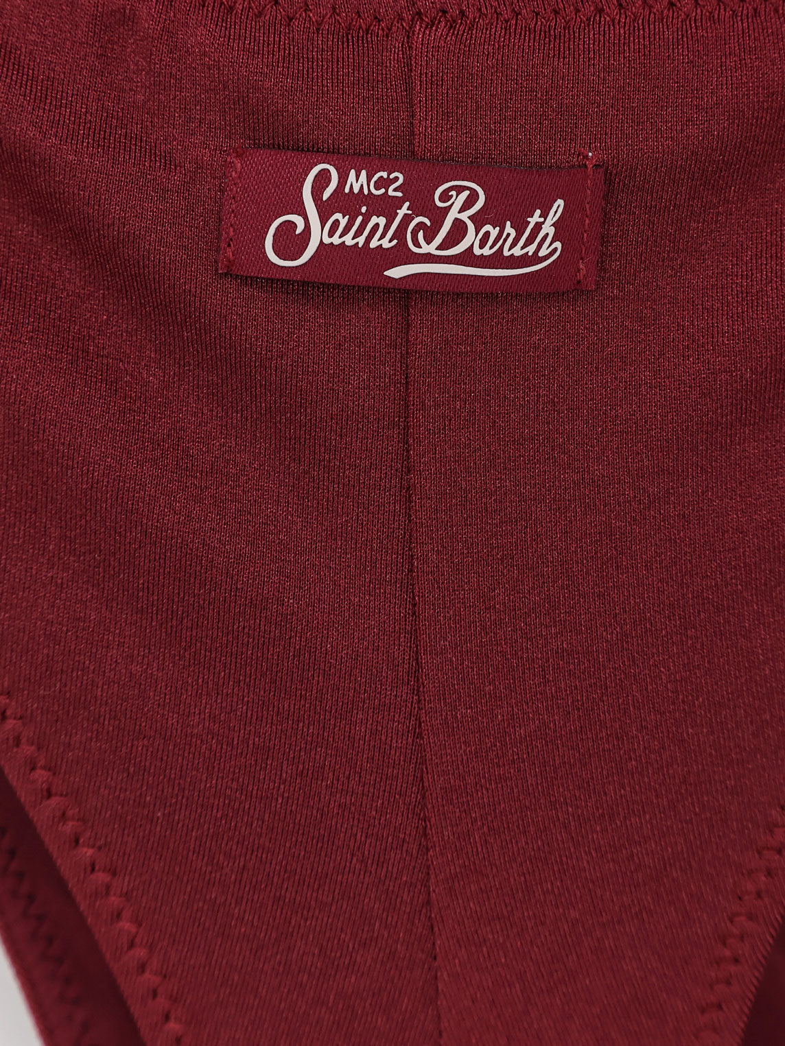 MC2 Saint Barth Moana nylon bikini - Bordeaux