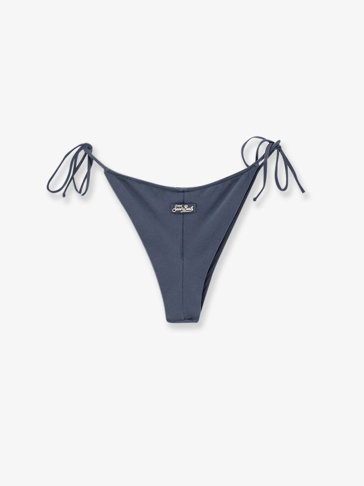 MC2 Saint Barth Marielle nylon beach briefs with rhinestones - Shinystrass