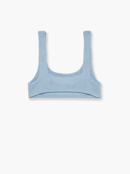 MC2 Saint Barth Naima stretch nylon bikini top - Crinkle