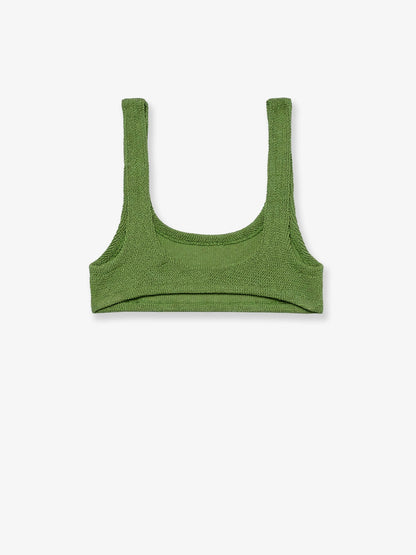 MC2 Saint Barth Naima stretch nylon bikini top - Crinkle
