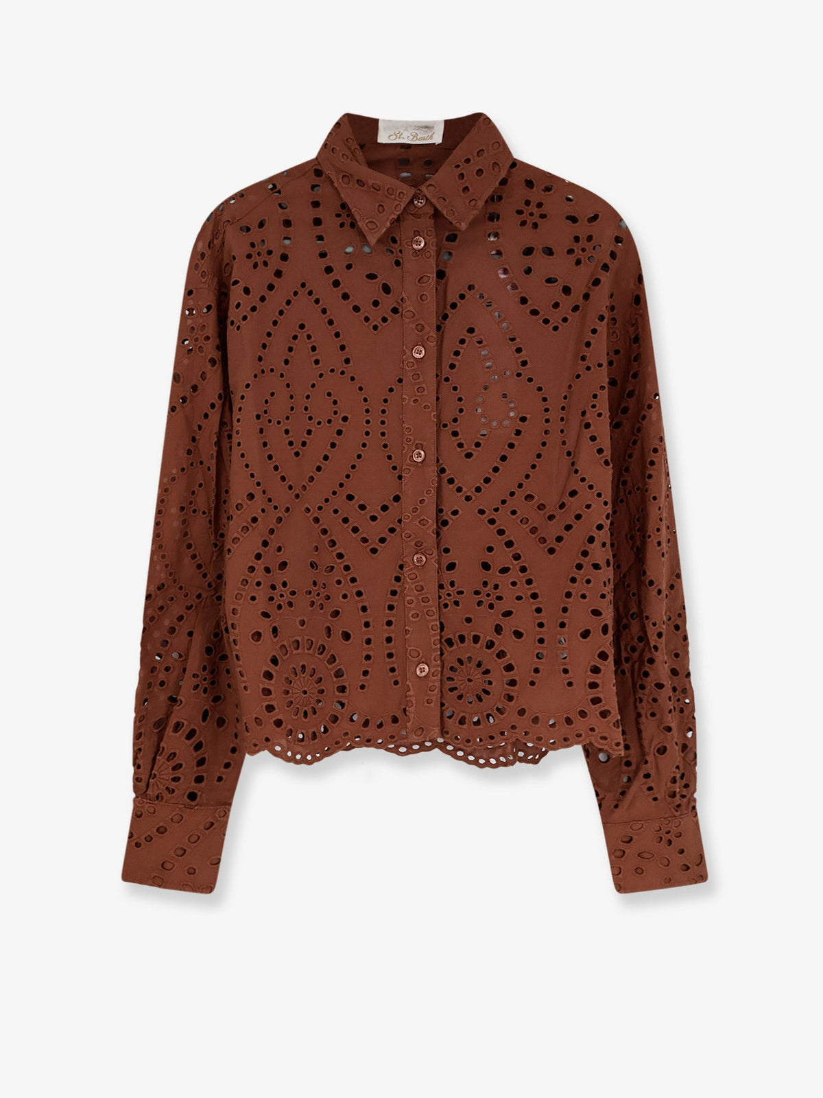 MC2 Saint Barth Sangallo lace Oriane shirt - Linewave