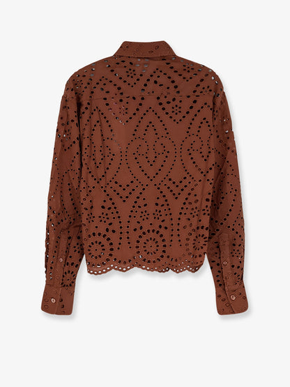 MC2 Saint Barth Sangallo lace Oriane shirt - Linewave