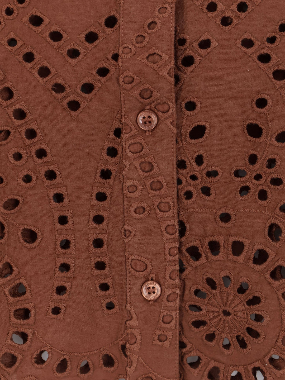 MC2 Saint Barth Sangallo lace Oriane shirt - Linewave