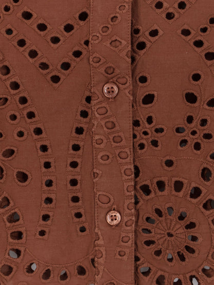 MC2 Saint Barth Sangallo lace Oriane shirt - Linewave