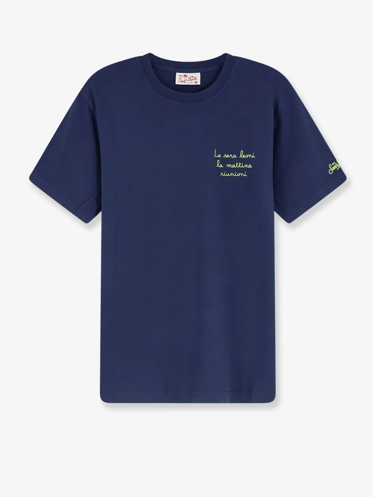 MC2 Saint Barth Cotton T-shirt - Blu Scuro