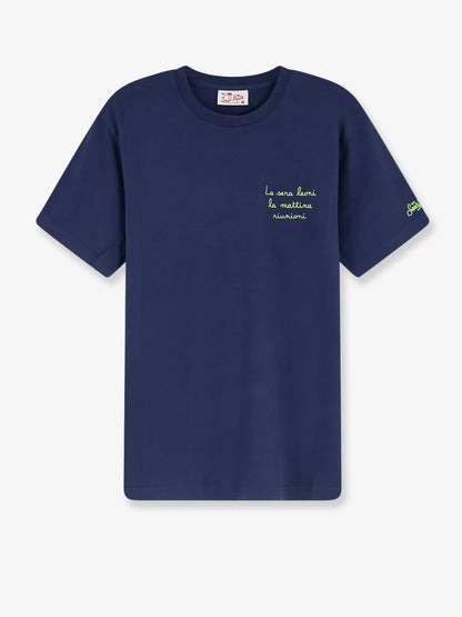 MC2 Saint Barth Cotton T-shirt - Blu Scuro