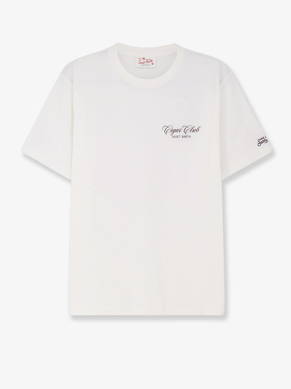 MC2 Saint Barth Portland organic cotton t-shirt - Bianco