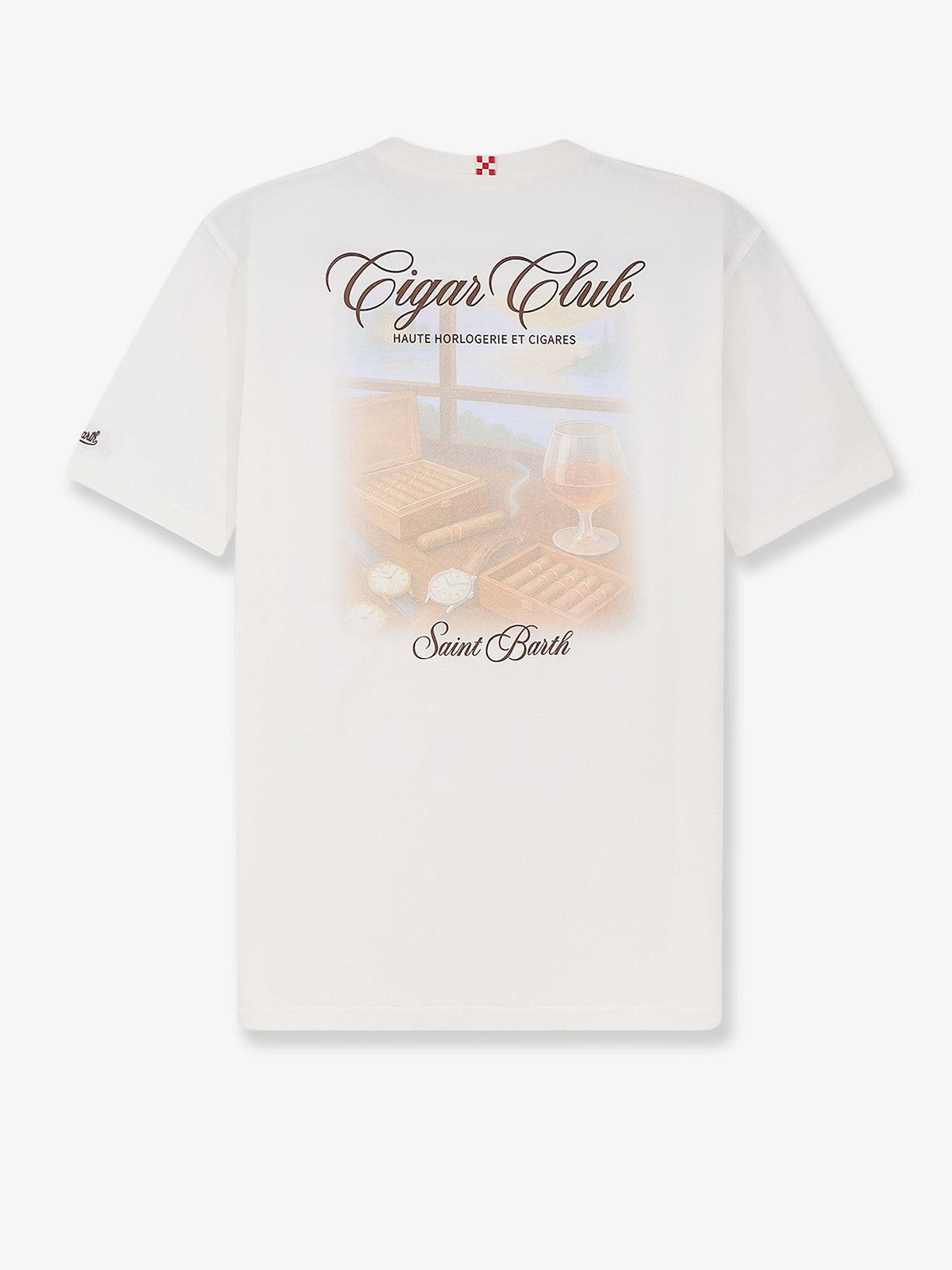 MC2 Saint Barth Portland organic cotton t-shirt - Bianco