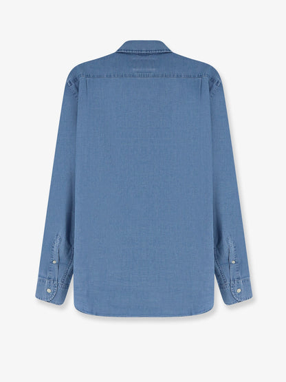 MC2 Saint Barth Raphael Light Denim Shirt - Denim Light
