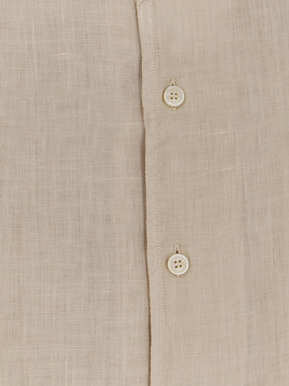 MC2 Saint Barth Raphael linen shirt - Beige