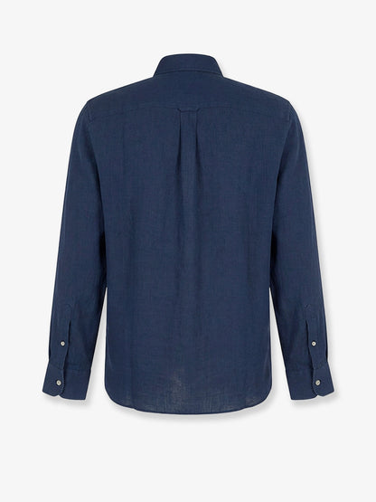 MC2 Saint Barth Linen shirt - Blue Navy