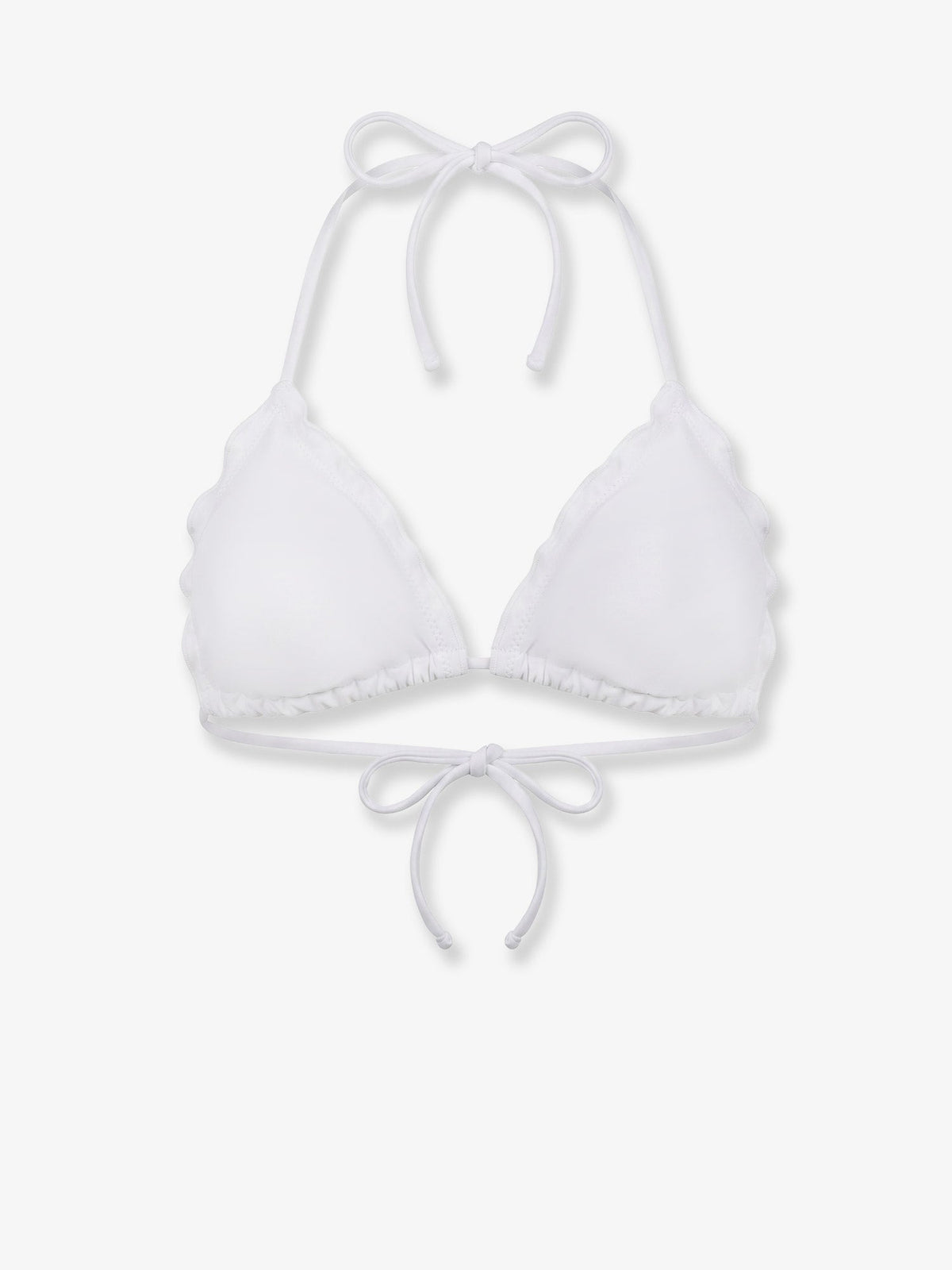 MC2 Saint Barth Sagittarius Embroidered Bikini Top - Sangallo