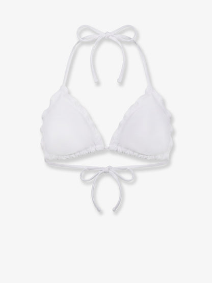 MC2 Saint Barth Sagittarius Embroidered Bikini Top - Sangallo