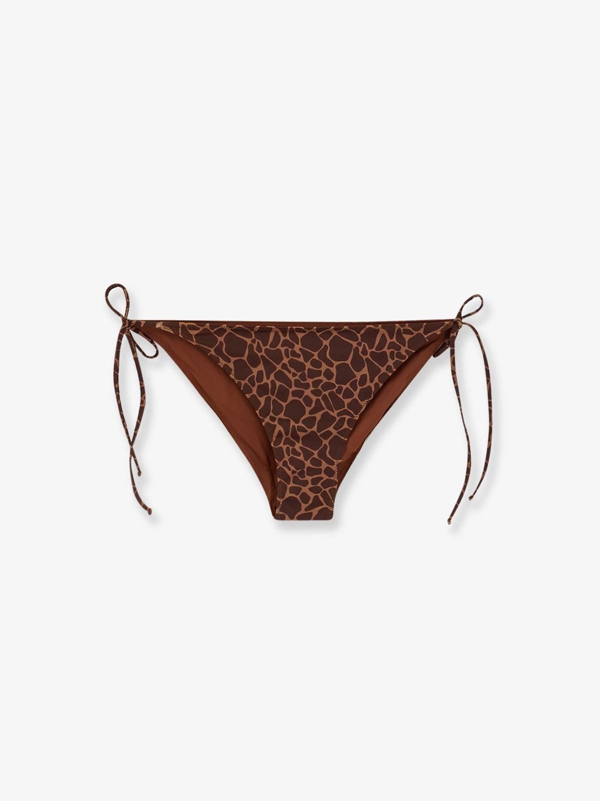 MC2 Saint Barth Virgo nylon bikini bottoms - Giraffeskin