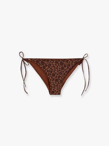 MC2 Saint Barth Virgo nylon bikini bottoms - Giraffeskin