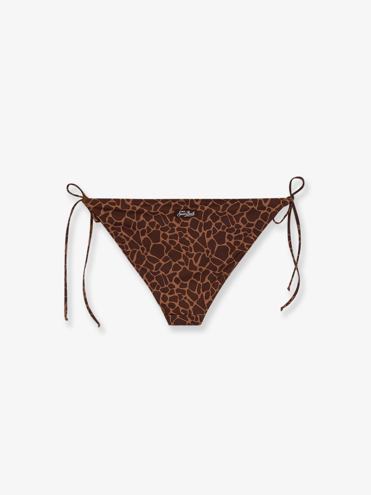 MC2 Saint Barth Virgo nylon bikini bottoms - Giraffeskin