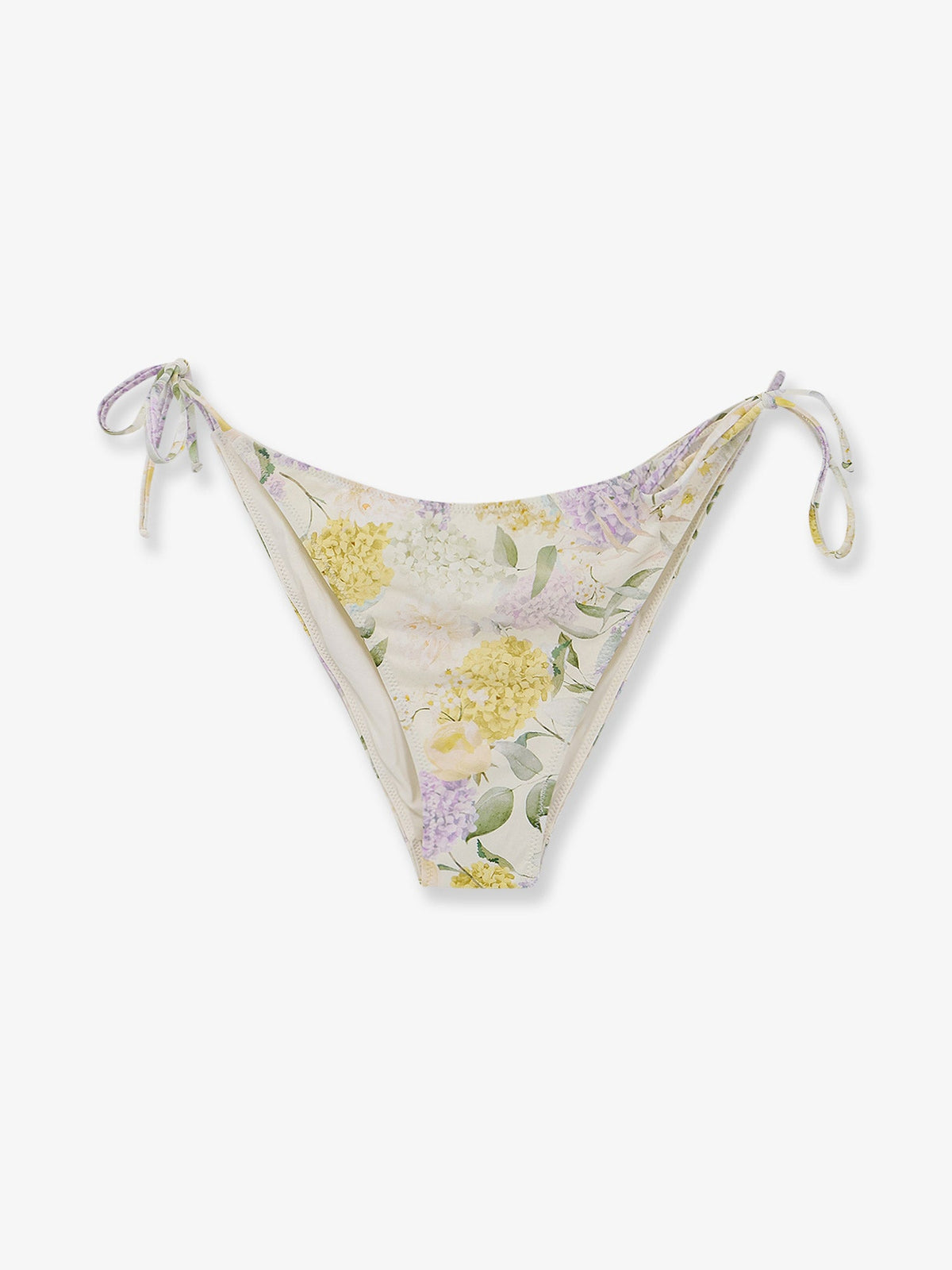 MC2 Saint Barth Virgo Bikini Slip with Lemony Flower print - Lemonyflower