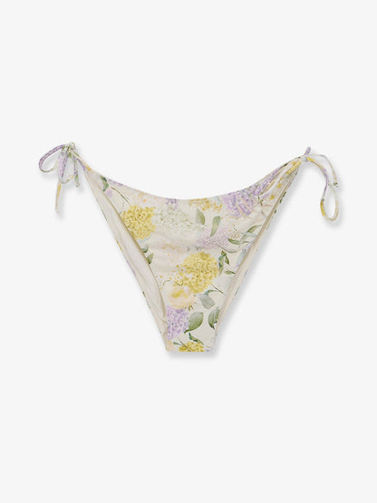 MC2 Saint Barth Virgo Bikini Slip with Lemony Flower print - Lemonyflower