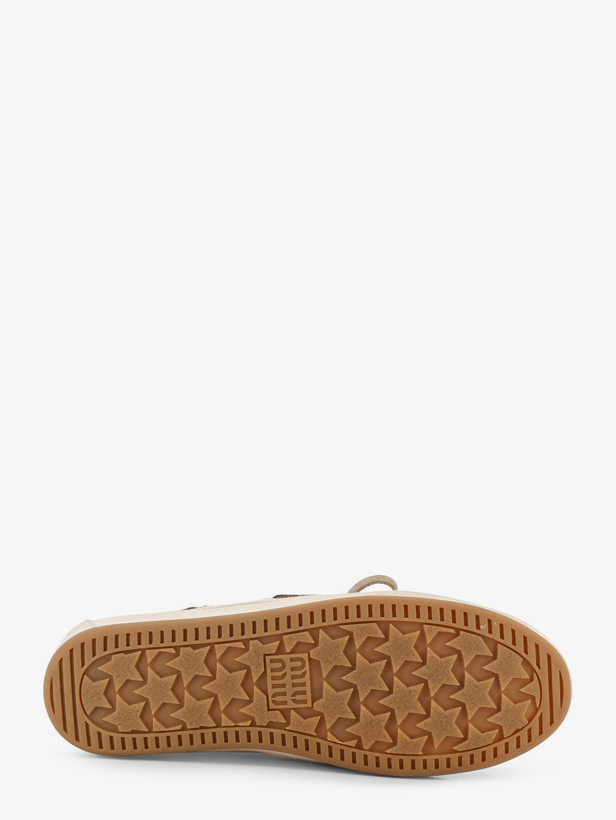 Miu Miu Fabric loafers with front lettering logo - Ecru